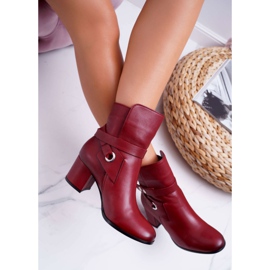 Botas Mujer Piel Slip-on Burdeos 1820 Laura Messi rojo 2 Botas Mujer Piel Slip-on Burdeos 1820 Laura Messi rojo 2