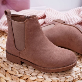 POPA Botas para niños con Tacón Plano Khaki Mergolo caqui 1 POPA Botas para niños con Tacón Plano Khaki Mergolo caqui 1