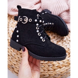 POPA Botas Infantiles Pearl Black Nargos negro 3