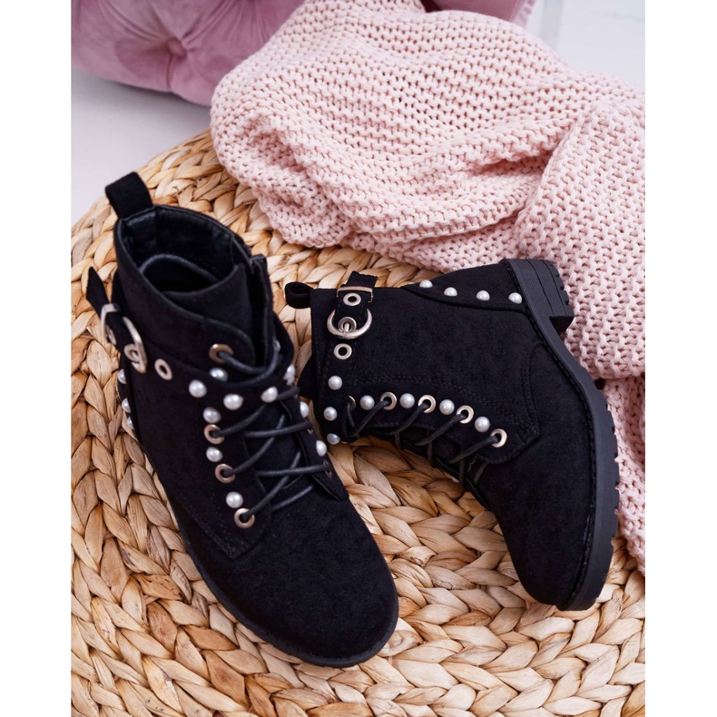 POPA Botas Infantiles Pearl Black Nargos negro 1