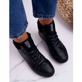 Zapatillas de Mujer Big Star High Warmed Negras EE274145 negro 4