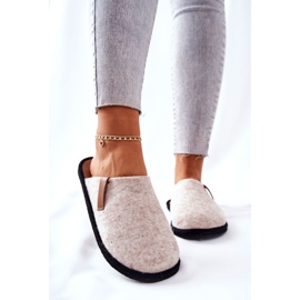 Pantuflas de Casa Mujer Big Star Beige D267862A 3