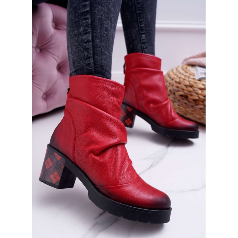 Botas Maciejka Piel Mujer Rojo 04216-08 / 00-3 1 Botas Maciejka Piel Mujer Rojo 04216-08 / 00-3 1
