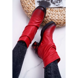 Botas Maciejka Piel Mujer Rojo 04216-08 / 00-3 5