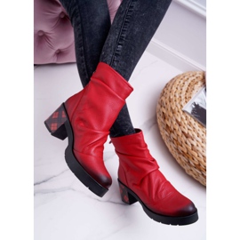 Botas Maciejka Piel Mujer Rojo 04216-08 / 00-3 2 Botas Maciejka Piel Mujer Rojo 04216-08 / 00-3 2