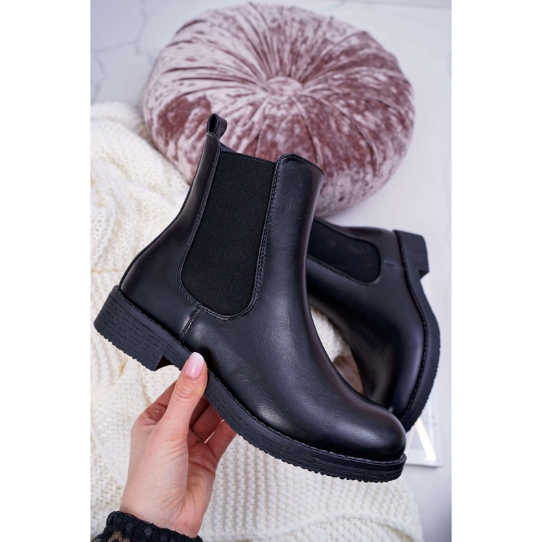 EVE Botines Mujer Jodhpur Black 8BT35-1489 negro 1