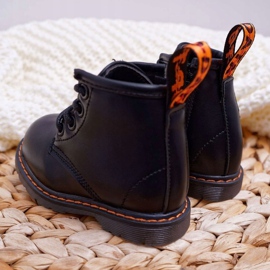 FRROCK Botas cálidas negras Goopy para niños con cremallera negro 3