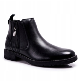 Botas Hombre Piel Big Star Negras EE174287 negro 5