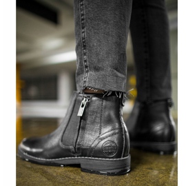Botas Hombre Piel Big Star Negras EE174287 negro 3