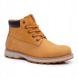 Botas de cuero para hombre Big Star Camel EE174227 marrón 1
