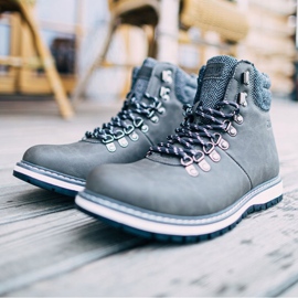 Botas de Hombre Trappers Big Star Grey EE174405 gris 3