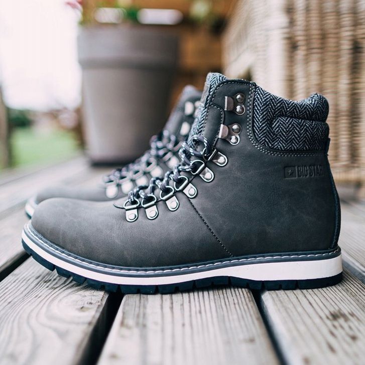 Botas de Hombre Trappers Big Star Grey EE174405 gris 2