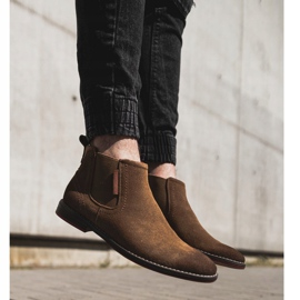 Botines Chelsea Hombre Cross Jeans Camel EE1R4068C marrón 1 Botines Chelsea Hombre Cross Jeans Camel EE1R4068C marrón 1
