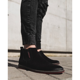 Botas Chelsea Hombre Cross Jeans Negras EE1R4066C negro 1 Botas Chelsea Hombre Cross Jeans Negras EE1R4066C negro 1