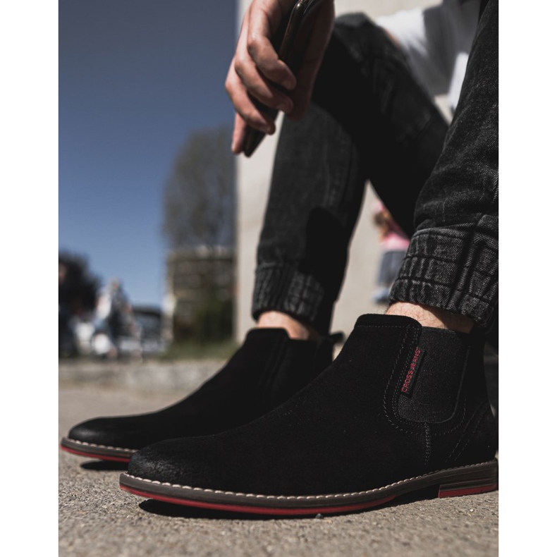 Botas Chelsea Hombre Cross Jeans Negras EE1R4066C negro 2 Botas Chelsea Hombre Cross Jeans Negras EE1R4066C negro 2