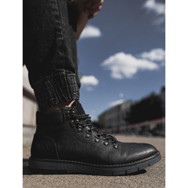 Hombre Trappers Cross Jeans Negro EE1R4081C 5
