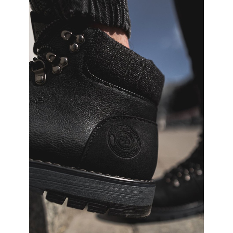 Hombre Trappers Cross Jeans Negro EE1R4081C 1