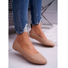 PS1 Bailarinas de mujer Glitter Rose Gold Fifi dorado 1
