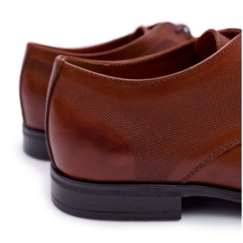 Zapatos Brogues para Hombre Elegant Leather Bednarek Brown Dawidos marrón 4