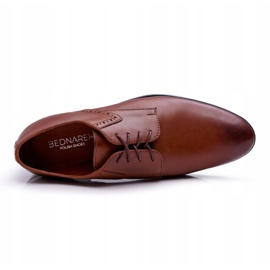 Bednarek Polish Shoes Brogues para hombre Elegant Leather Bednarek Westero marrón 1
