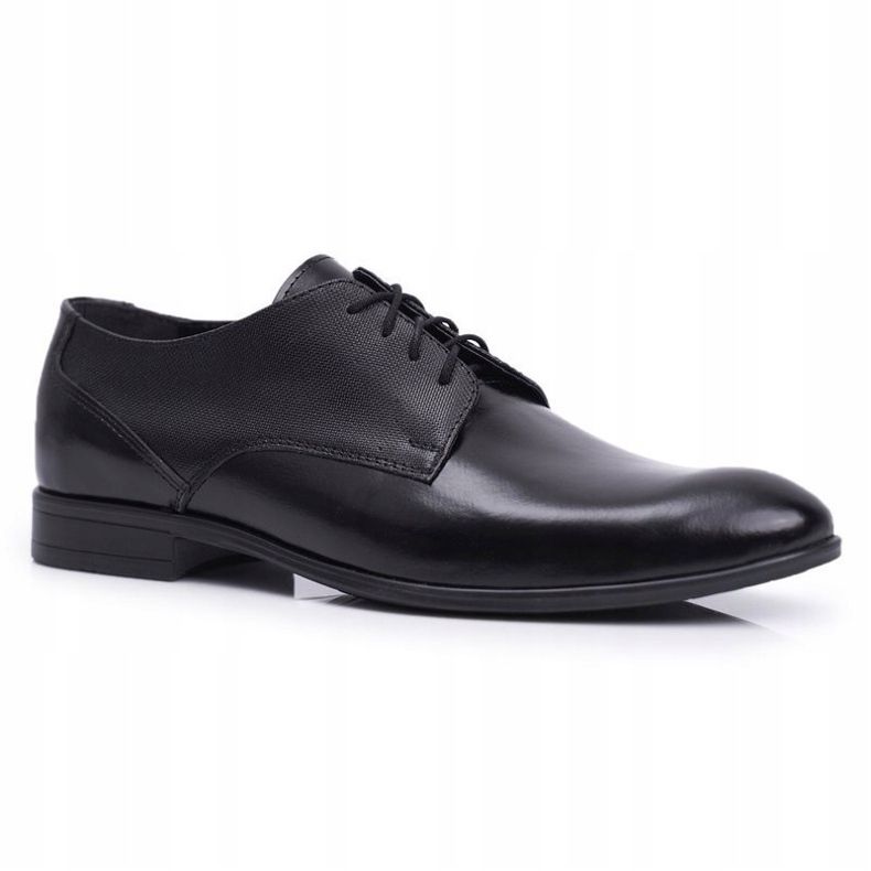 Bednarek Polish Shoes Brogues para hombre Elegant Bednarek Leather Black Jantar negro 1