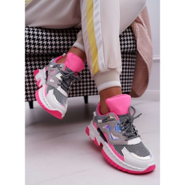 SEA Deporte Zapatos de mujer Colorido Inserciones de color fucsia rosa multicolor 1