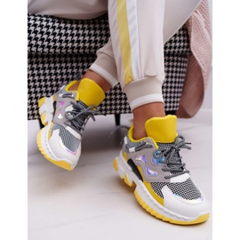 SEA Calzado deportivo para mujer Colorido Inserciones de color amarillo multicolor 2