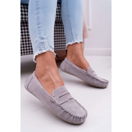 SEA Mocasines grises de mujer ante Bolero 1