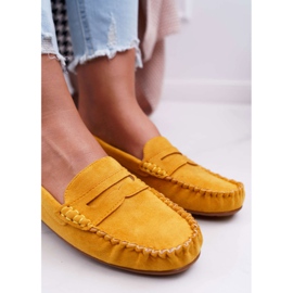 SEA Mocasines Amarillos De Mujer Ante Bolero 3
