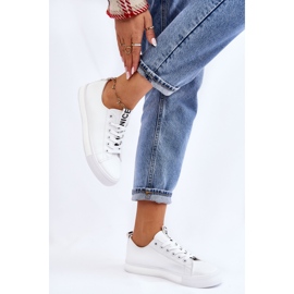 SEA Zapatillas clásicas White Ville para mujer blanco 3