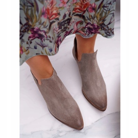 Nicole Botas Mujer Primavera Piel Cappuccino Anabella beige 3