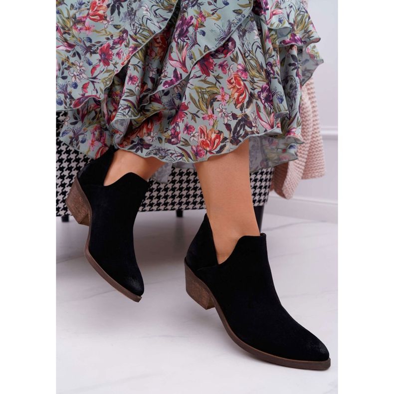 Nicole Botas de Mujer Piel de Primavera Negra Anabella negro 2 Nicole Botas de Mujer Piel de Primavera Negra Anabella negro 2