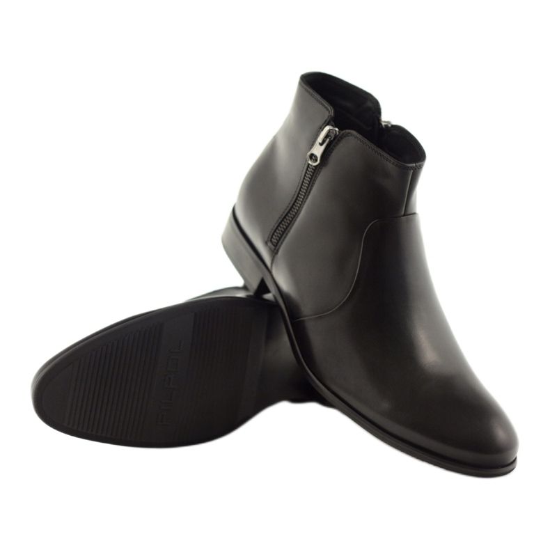 Botas de invierno hombre negras Pilpol 2154 negro 3 Botas de invierno hombre negras Pilpol 2154 negro 3