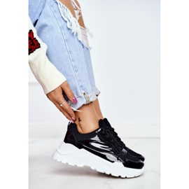 BUGO Zapatillas Deportivas Mujer Lacadas Negras Wenson negro 4