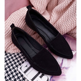 Nicole Mocasines Mujer Mocasines Piel Ante Negro Homny 5