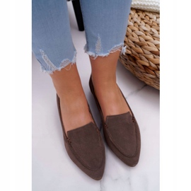Nicole Mocasines Mujer Mocasines Piel Ante Cappuccino Homny beige 3