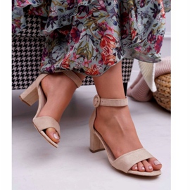 EVE Sandalias de mujeres en Breeze Beige 20SD98-1617 Lexi 2