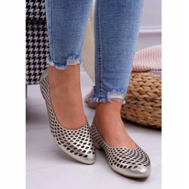 Bailarinas Mujer Piel Dorada Exquisite 1107/1 dorado 3