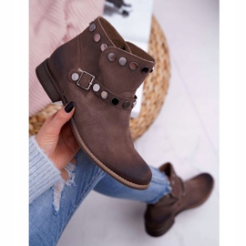 Botas de Mujer Beige Velour Exquisite 1172 5
