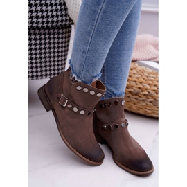 Botas de Mujer Beige Velour Exquisite 1172 3