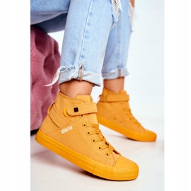 Zapatillas de mujer Big Star Yellow FF274581 amarillo 3