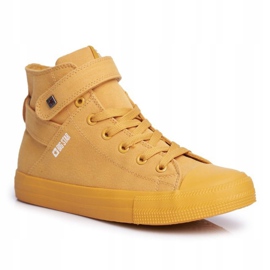 Zapatillas de mujer Big Star Yellow FF274581 amarillo 6