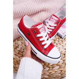 Zapatillas para niños Big Star Red FF374201 rojo rojo 4