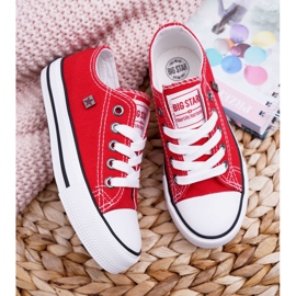 Zapatillas para niños Big Star Red FF374201 rojo rojo 2