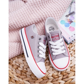 Zapatillas para niños Big Star Grey FF374205 gris 3