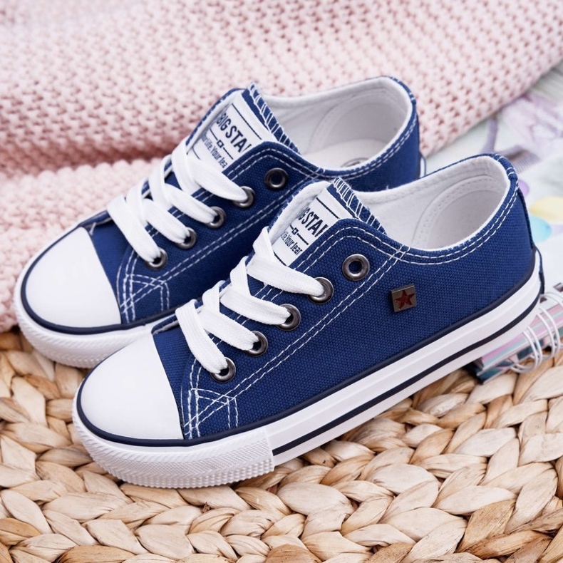 Zapatillas para niños Big Star Azul marino FF374202 2