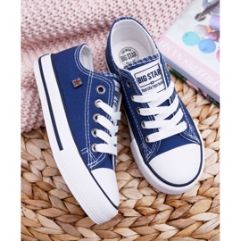 Zapatillas para niños Big Star Azul marino FF374202 3