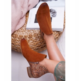 Botas Planas Mujer Maciejka Spring Leather Red 04091-49 marrón 5