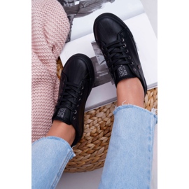Zapatillas de mujer Big Star negras BB274032 negro 5