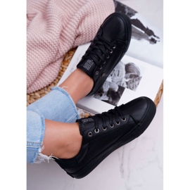 Zapatillas de mujer Big Star negras BB274032 negro 6